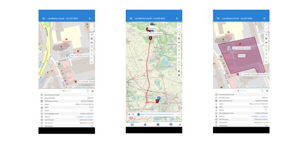 Smartphone Tracking App für Wohnmobil und Wohnwagen